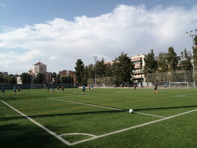 Campo de fútbol del Club Atlético Iberia