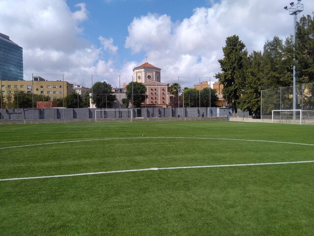 Campo de fútbol del Club Atlético Iberia